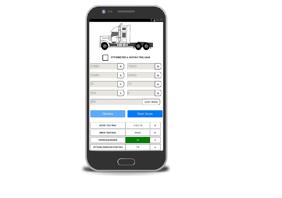 5th wheel pin weight calculator